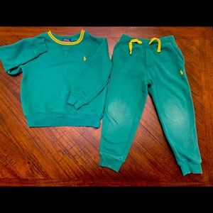 Ralph Lauren jogger set.
